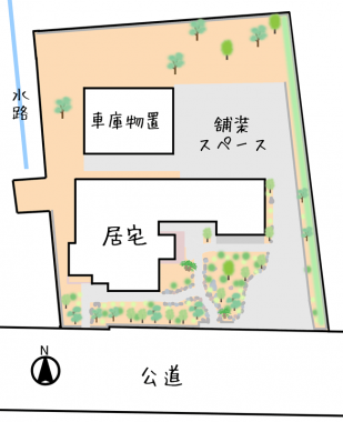 敷地概略図