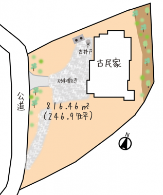 敷地概略図
