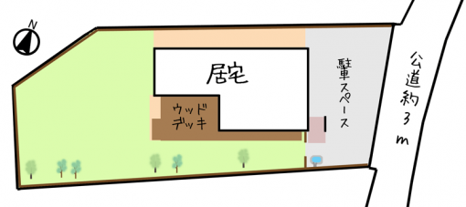 敷地概略図