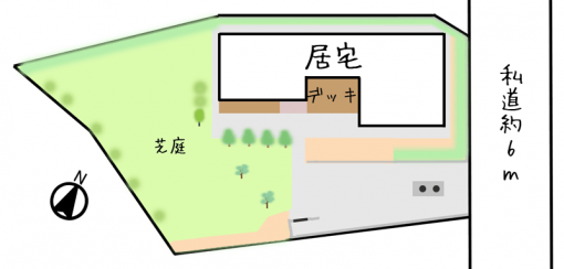 敷地概略図