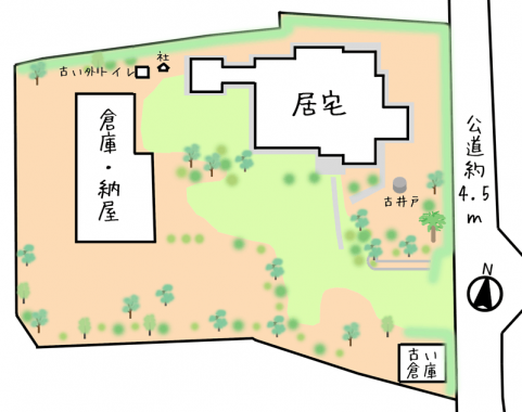 敷地概略図