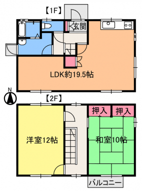 建物間取図
