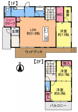 建物間取図