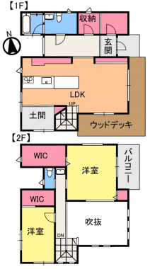 建物間取図